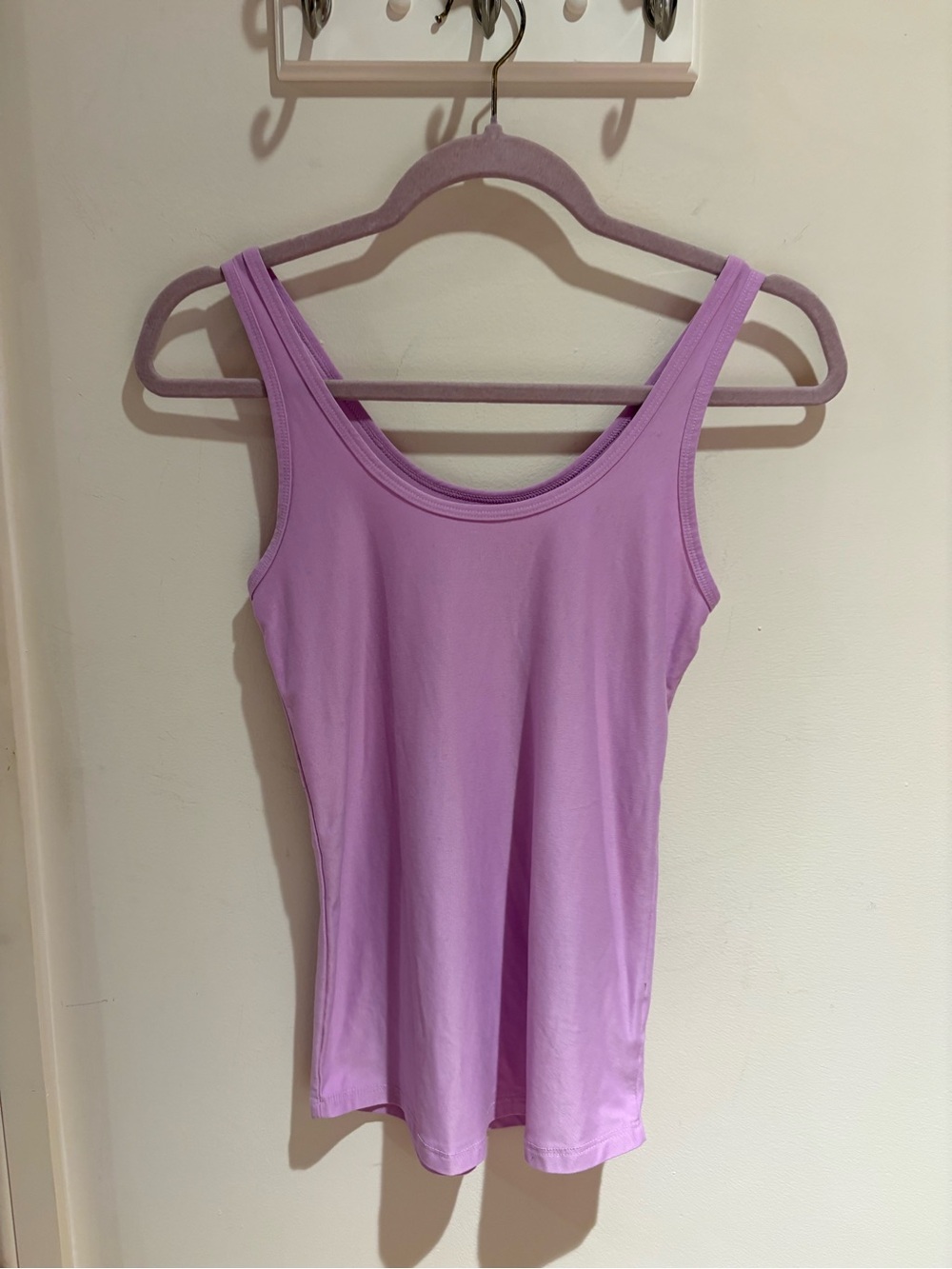 No Boundaries Lilac Scoop Neck Tank Top